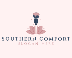 Makeup Brush Cosmetics logo design