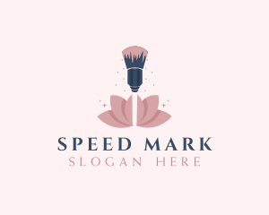 Makeup Brush Cosmetics logo design