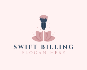 Makeup Brush Cosmetics logo design