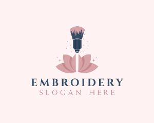 Makeup Brush Cosmetics logo design