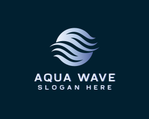 Abstract Wave Firm logo design