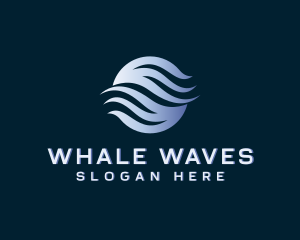 Abstract Wave Firm logo design