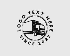 Transportation - Circle Logistics Truck logo design