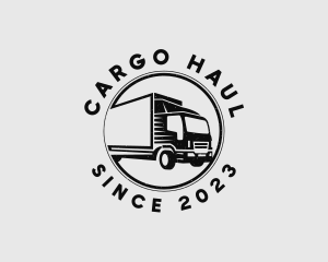 Circle Logistics Truck logo design