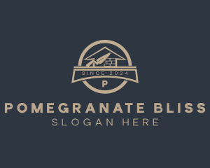 Home Brick Construction Builder  logo design