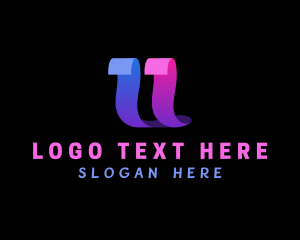 Software - Gradient Firm Letter U logo design