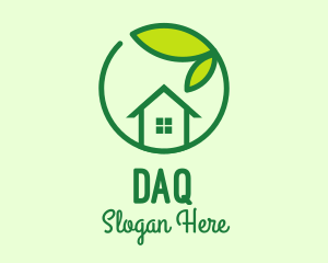 Gardening - Green Leaf Home Realtor logo design