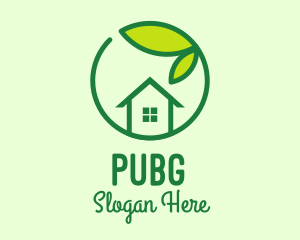 Green Leaf Home Realtor logo design