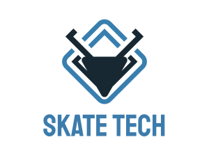 Robot Antenna Tech logo design