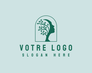 Consultation - Tree Leaf Face logo design