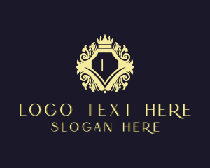 Luxury - Royalty Monarchy Shield logo design
