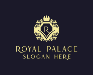 Royalty Monarchy Shield logo design