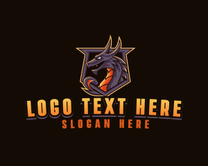 Lizard - Dragon Beast Monster logo design