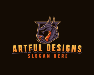 Dragon Beast Monster logo design