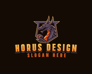 Dragon Beast Monster logo design