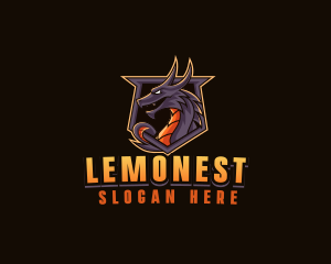 Lizard - Dragon Beast Monster logo design