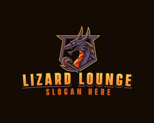 Lizard - Dragon Beast Monster logo design