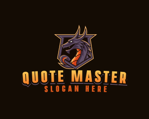 Dragon Beast Monster logo design