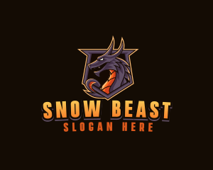 Dragon Beast Monster logo design