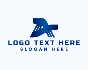 Letter A - Automotive Logistics Technology logo design