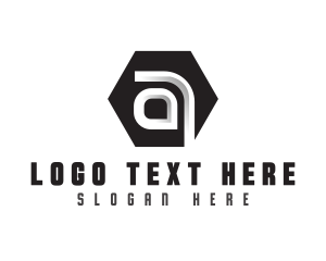 Geometric - Modern Professional Business Letter A logo design
