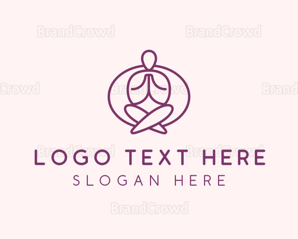 Yoga Zen Meditation Logo