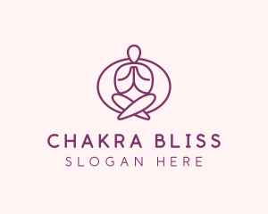 Yoga Zen Meditation logo design