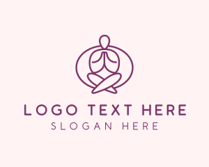 Yoga Zen Meditation Logo