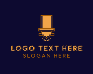 Mechanical - Industrial Laser Engraving logo design