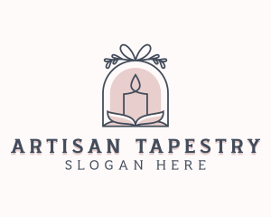 Artisanal Scented Candle logo design