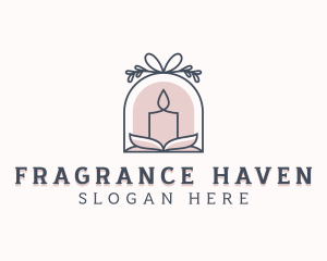 Scented - Artisanal Scented Candle logo design