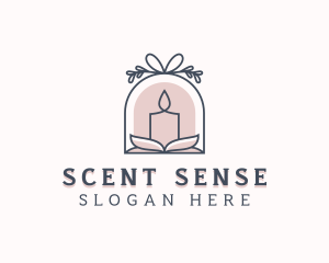 Artisanal Scented Candle logo design