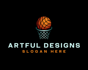 Global Sports Basketball logo design