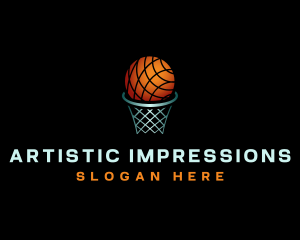 Global Sports Basketball logo design