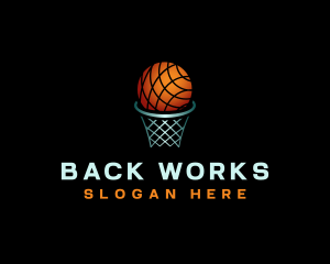 Global Sports Basketball logo design