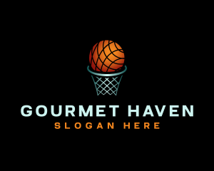 Global Sports Basketball logo design