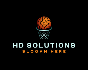 Global Sports Basketball logo design