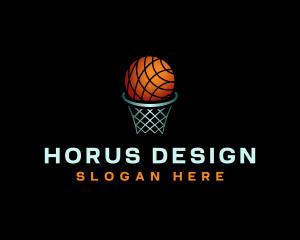 Global Sports Basketball logo design