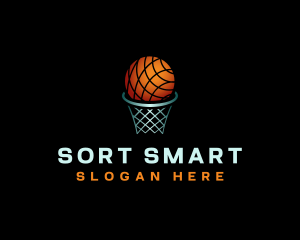 Global Sports Basketball logo design