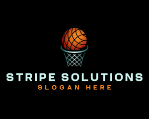 Global Sports Basketball logo design