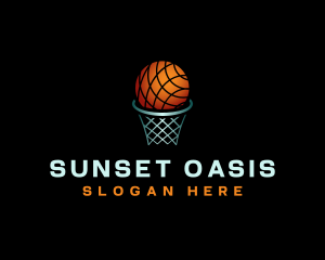 Global Sports Basketball logo design