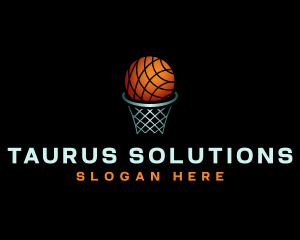 Global Sports Basketball logo design