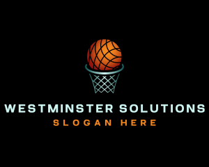 Global Sports Basketball logo design