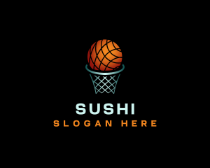 Global Sports Basketball logo design