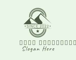 Mountaineering - Mountain Climbing Travel logo design