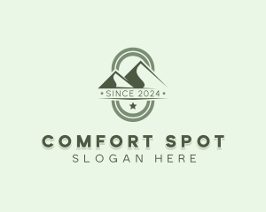 Mountain Climbing Travel logo design