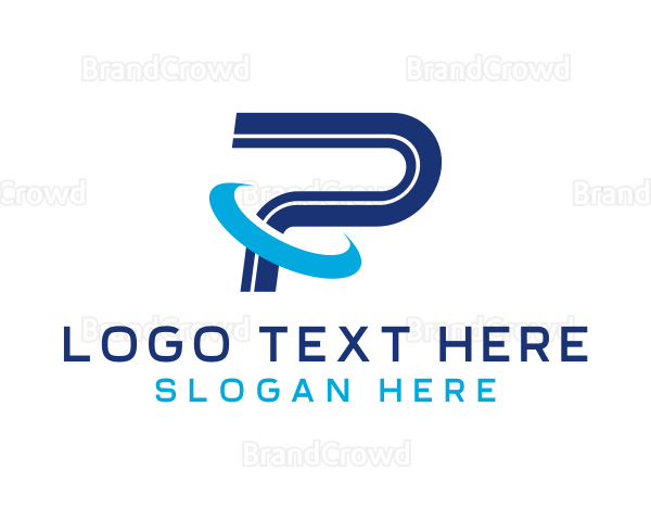 Generic Letter P Brand Logo