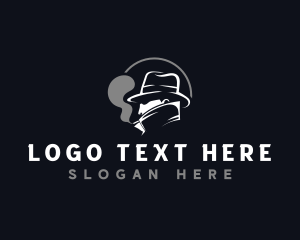 Mobster - Detective Mystery Smoke logo design