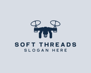 Drone Aerial Quadrotor Logo