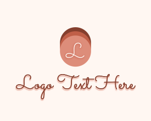 Lipstick - Feminine Beauty Cosmetics logo design